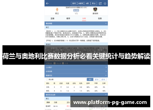 荷兰与奥地利比赛数据分析必看关键统计与趋势解读